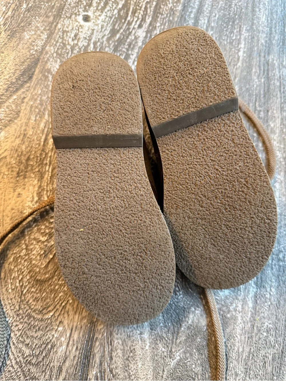 JCrew - CrewCuts Kids Brown Suede Lace-Up Shoes